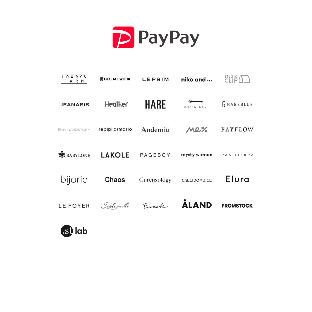 ファッションECサイト「.st（ドットエスティ）」で「PayPay」が使えるように | 2020年11月6日のプレスリリース | PayPay株式会社